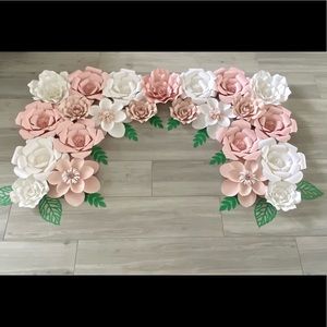 Paper Flower Backdrop